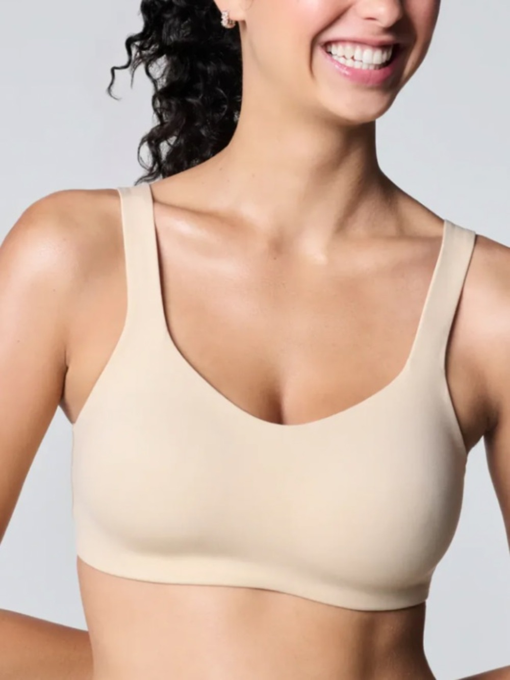 HUUG Daily Embrace Pullover Bra Stone Tan Beige Extra Large